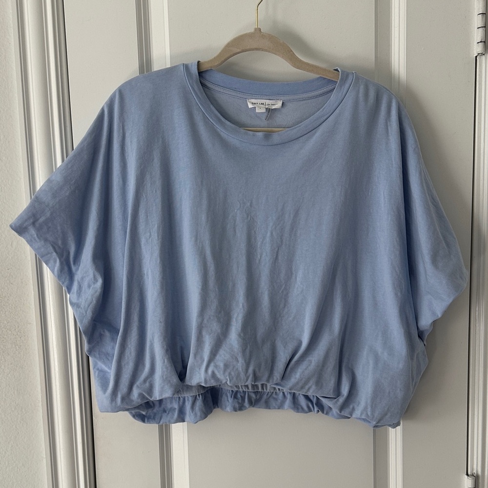 Casual Blue Women's Top